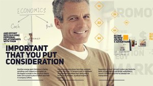 Typography Business Promotion Video Displays template preview