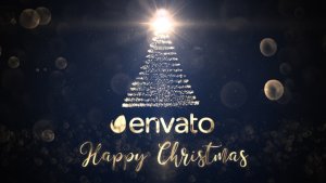 Videohive Magic Christmas Logo Logo Stings template preview