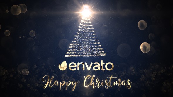 Videohive Magic Christmas Logo Logo Stings template preview