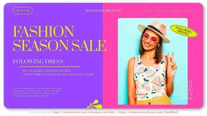 Videohive Fashion Season Sale Promotion Broadcast-packages template preview