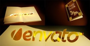 Magic Book Video Displays template preview