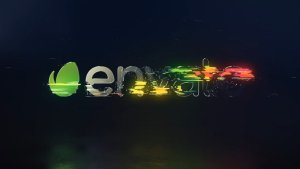Videohive Rotating Glitch Logo Logo Stings template preview