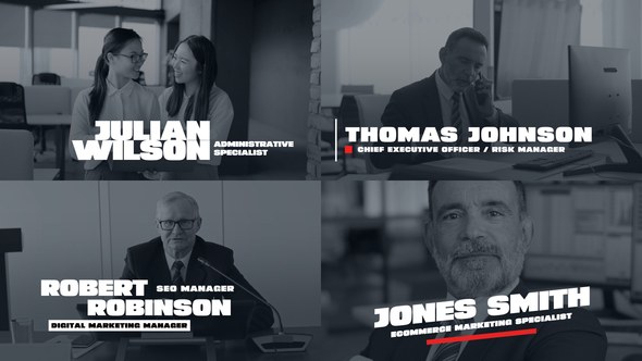Videohive Corporate Lower Thirds 47320760 Elements template preview