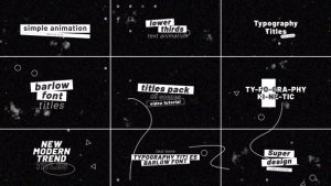 Videohive Titles Animation  AE Titles template preview