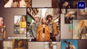 Videohive 3D Photo Slideshow 58243845 Video Displays template preview