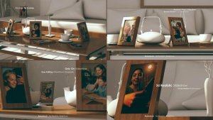 Videohive Realistic Photo Frame Video Displays template preview
