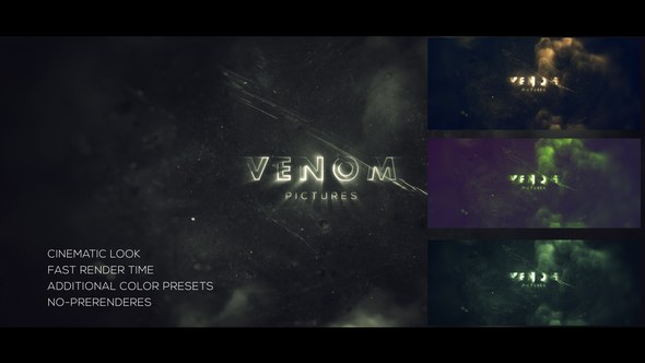 Videohive Venom Logo Reveal Logo Stings template preview