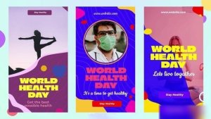 Videohive World Health Day Openers template preview