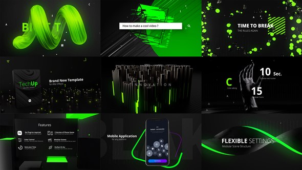 Videohive TechUp вЂ“ Digital Product Presentation Product Promo template preview