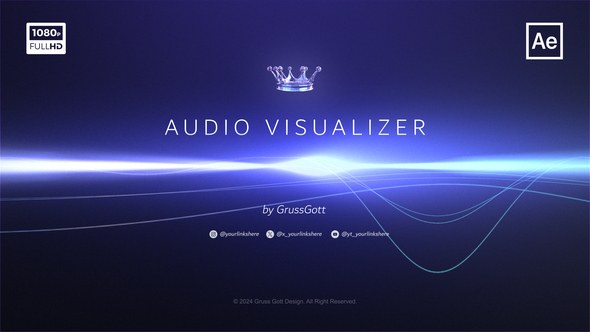 Videohive Audio Visualizer 53549982 Elements template preview