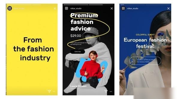 Videohive Event Promo Instagram Stories and Posts Openers template preview