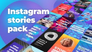 Videohive Instagram Stories Pack 24706785 Video Displays template preview