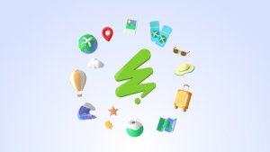 Videohive Travel 3D Logo Logo Stings template preview