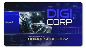 Videohive DIGICORP Slideshow Openers template preview