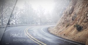 Flying Slides Opener Video Displays template preview