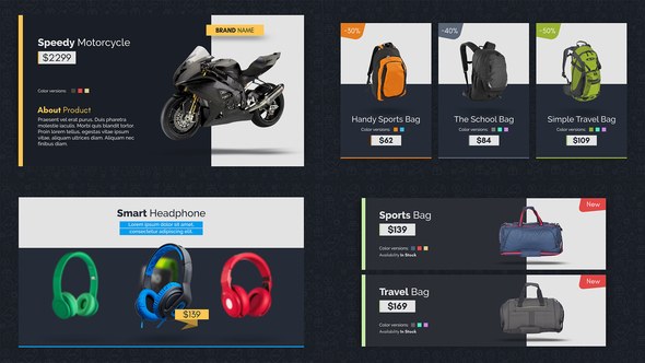 Videohive Discount Store - Universal Market Promo Product Promo template preview