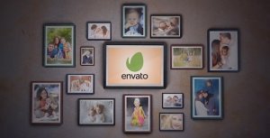Videohive Lightened Memories Video Displays template preview