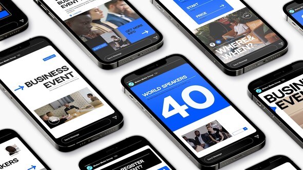 Videohive Minimal Event Stories Product Promo template preview