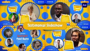 Videohive Testimonial Slideshow Elements template preview