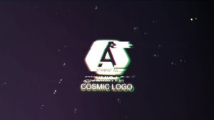 Videohive Cosmic Logo Reveal Logo Stings template preview