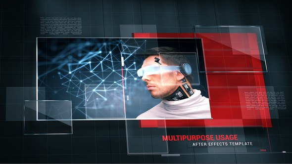 Videohive Business Showcase 06_Modern Grid Video Displays template preview