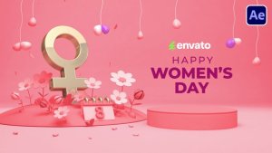 Videohive Happy Womens Day 56901933 Logo Stings template preview