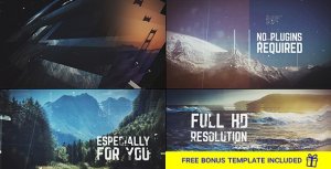 Digital Slideshow Video Displays template preview