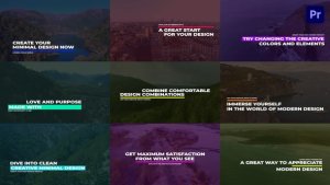 Big Titles v2 For Premiere Pro Premiere Pro template preview