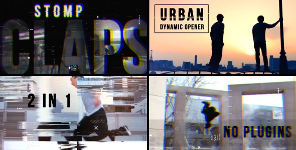 Videohive Urban Dynamic Opener Openers template preview