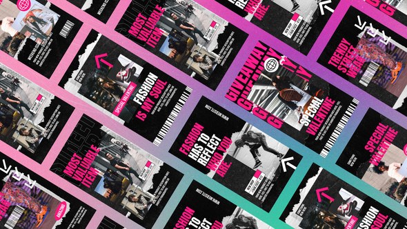 Videohive Valentine Streetwear Instagram Reel Product Promo template preview