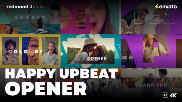 Videohive Happy Upbeat Opener Openers template preview