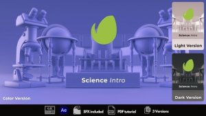Videohive Science logo 50347593 Logo Stings template preview