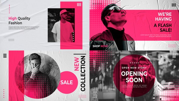 Videohive Man Fashion Sale Promo Product Promo template preview