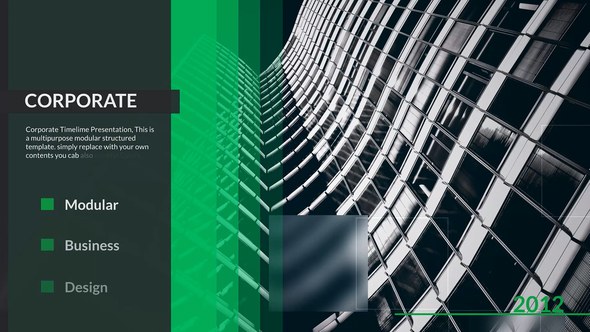 Videohive Business Timeline 22563956 Video Displays template preview