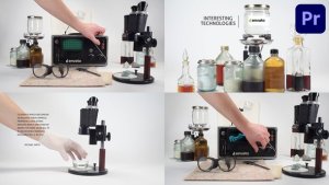 Science for Premiere Pro Premiere Pro template preview
