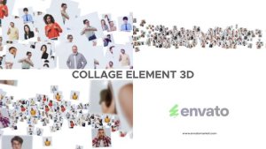 Videohive Collage E3D Intro | AE Openers template preview