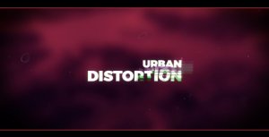 Videohive Urban Distortion Video Displays template preview