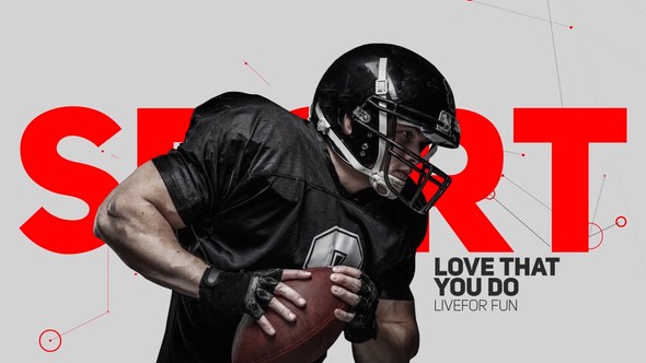 Videohive Sport Minimal Intro Broadcast-packages template preview