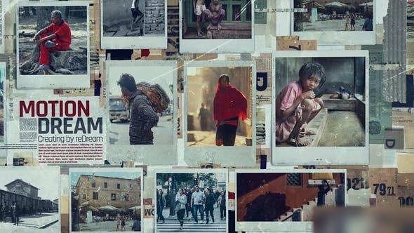Videohive Photo Documentary Openers template preview