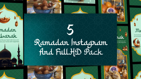 Videohive Ramadan Pack V2 Ramadan template preview