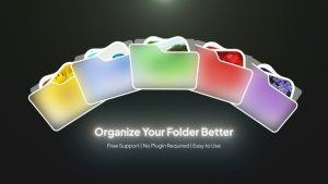 Videohive Folder Animation Elements template preview