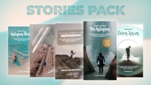 Videohive Glass Stories Elements template preview