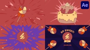 Videohive Sweet Morphing Logo for After Effects Logo Stings template preview