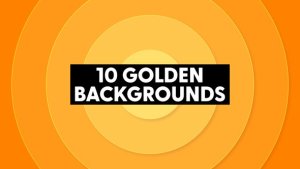 Videohive Golden Backgrounds Elements template preview