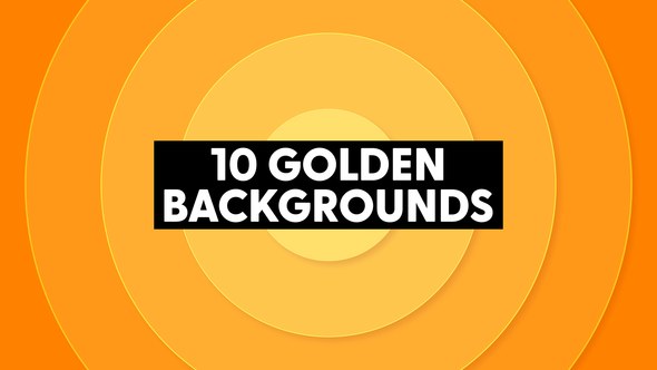Videohive Golden Backgrounds Elements template preview
