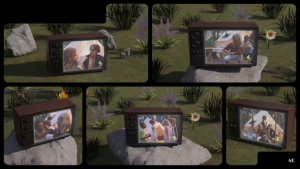 Videohive Nature Old Television Mockup Product Promo template preview