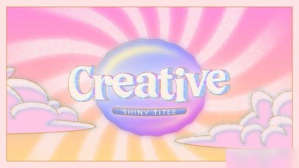 Videohive Shiny Title & Logo Logo Stings template preview