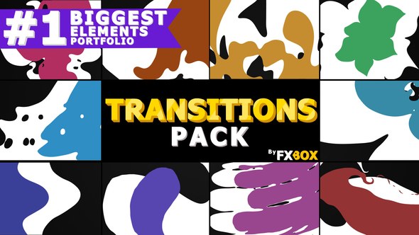 Flash FX Splash Transitions | After Effects Video Displays template preview