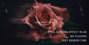 Videohive Pixel Sorting trailer 2 Video Displays template preview