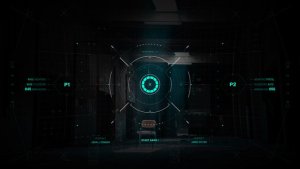 Videohive HUD UI Game Warrior Target 3 Elements template preview